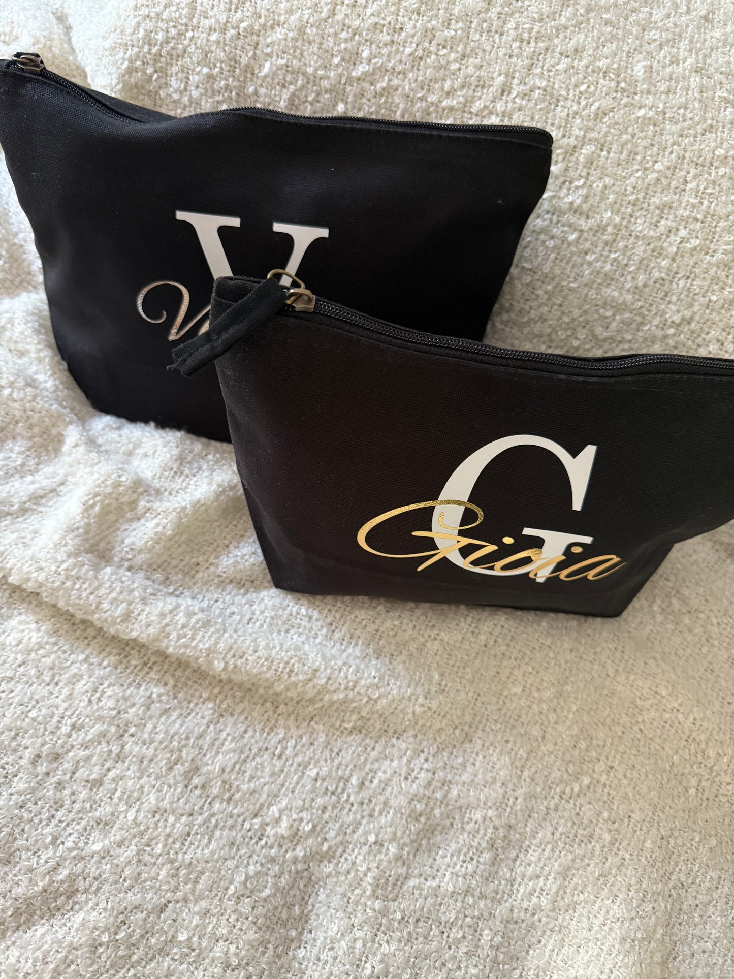 BEAUTY CASE IN COTONE PERSONALIZZATO