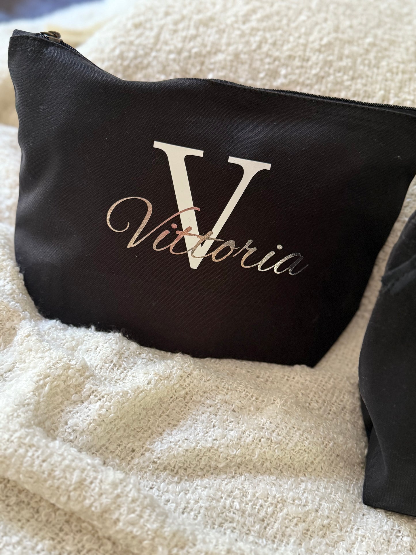 BEAUTY CASE IN COTONE PERSONALIZZATO