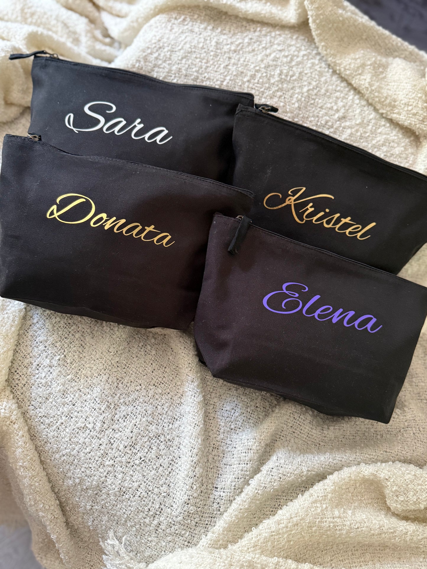 BEAUTY CASE IN COTONE PERSONALIZZATO