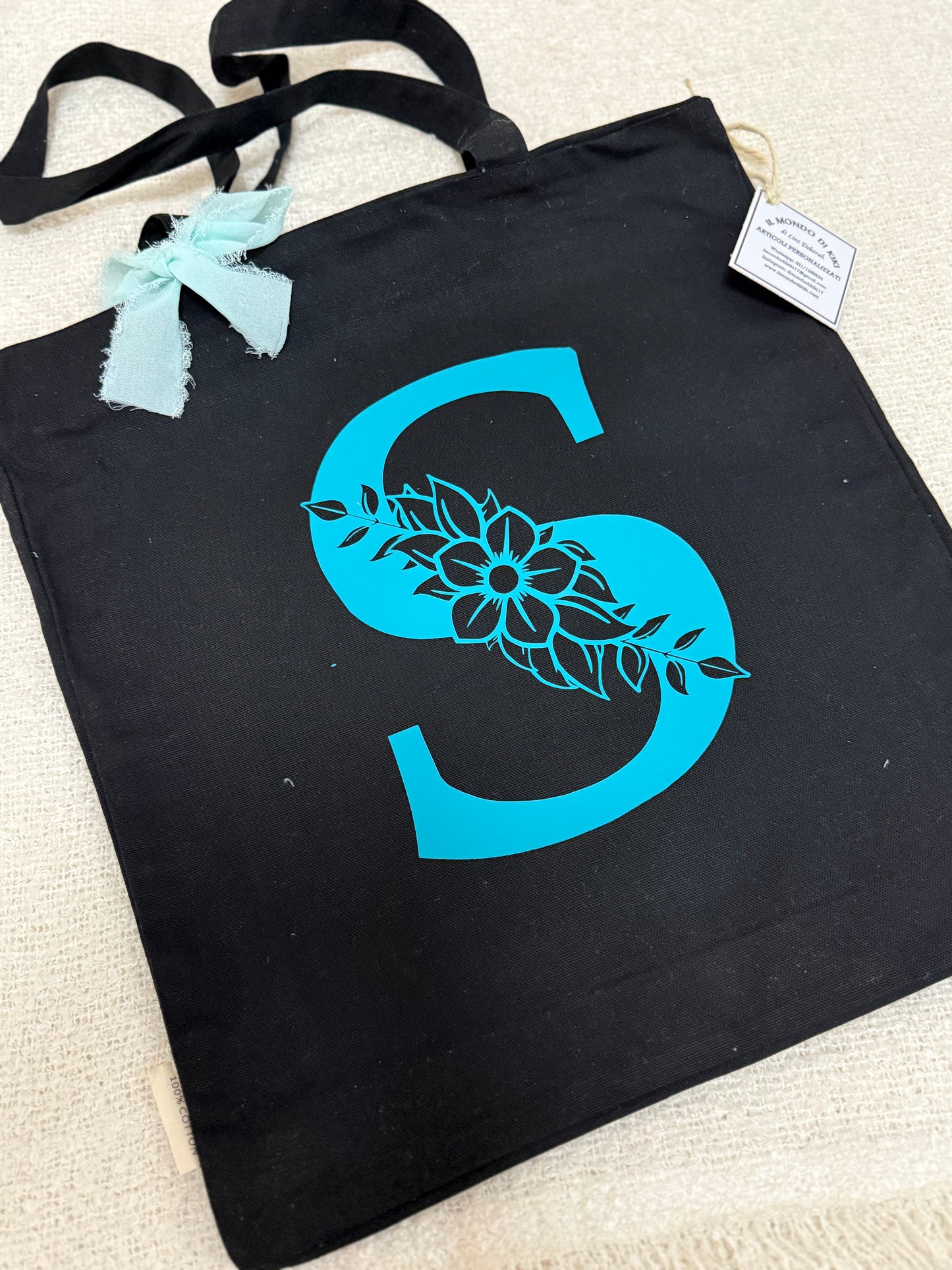 TOTE BAG IN COTONE PERSONALIZZATA