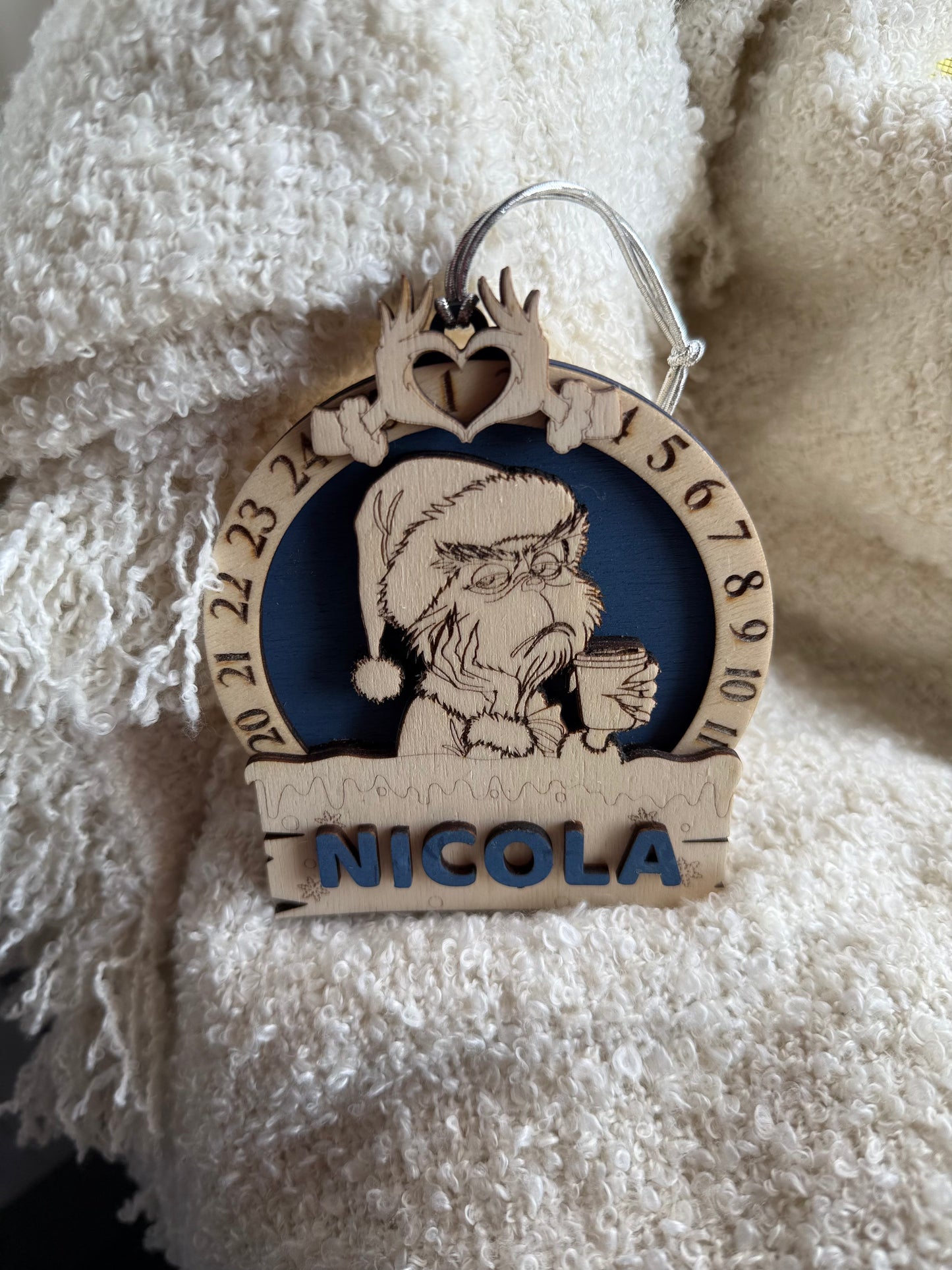 PALLINA GRINCH CALENDARIO DELL'AVVENTO