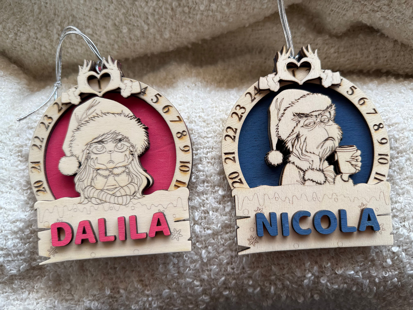 PALLINA GRINCH CALENDARIO DELL'AVVENTO