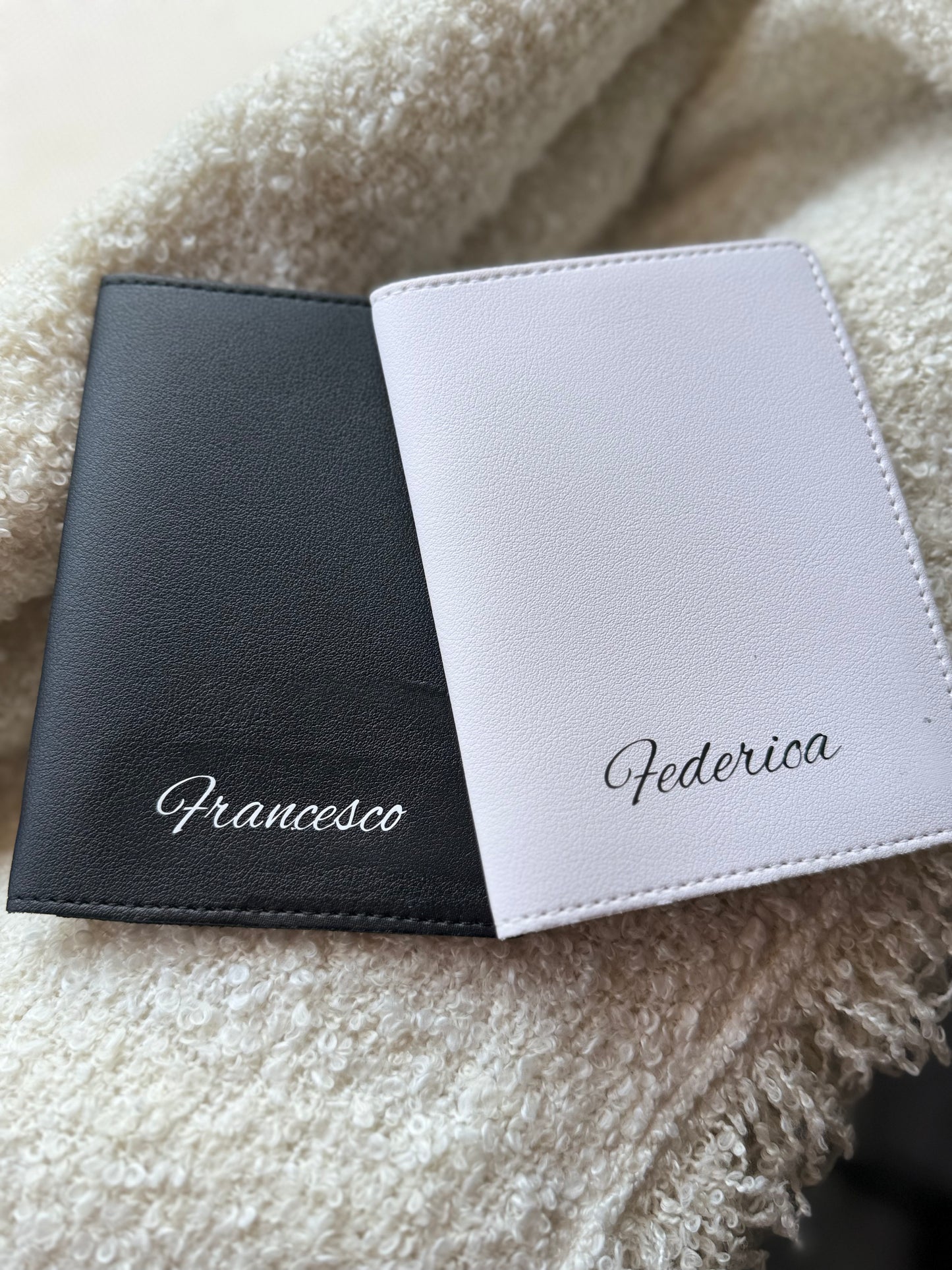 PORTA PASSAPORTO PERSONALIZZATO