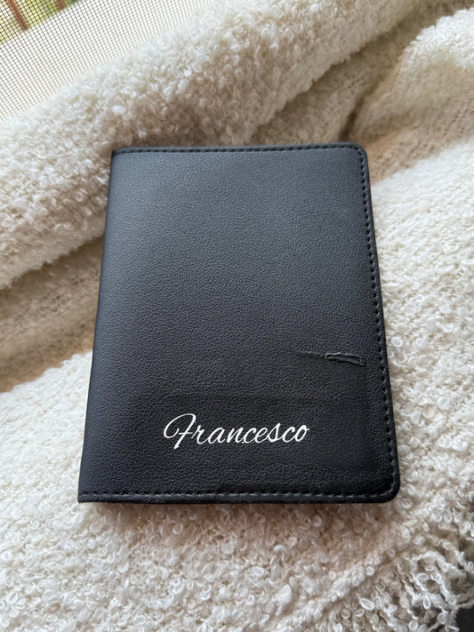 PORTA PASSAPORTO PERSONALIZZATO